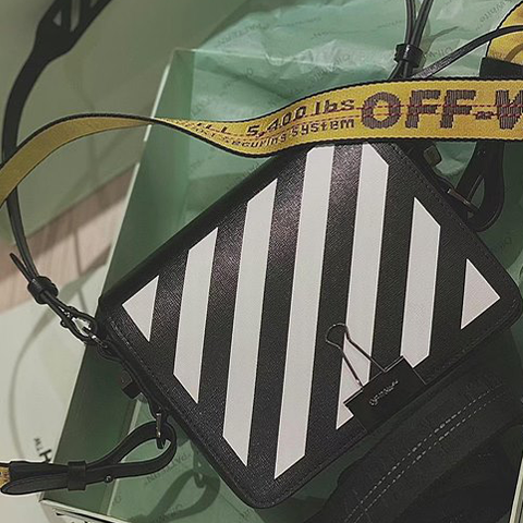 오프화이트(off white) 디아그 플랩백